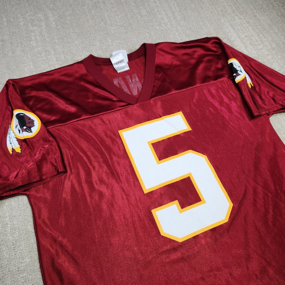 Washington Redskins Jersey Mens Large Donovan McNabb Red NFL Football Commaders‎